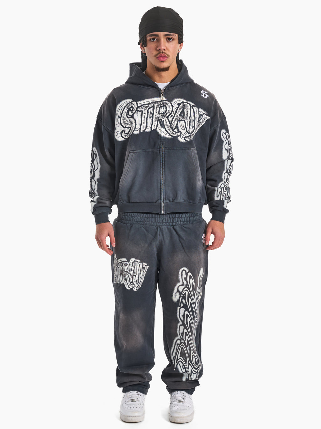 Smoke grey stray sweatpants