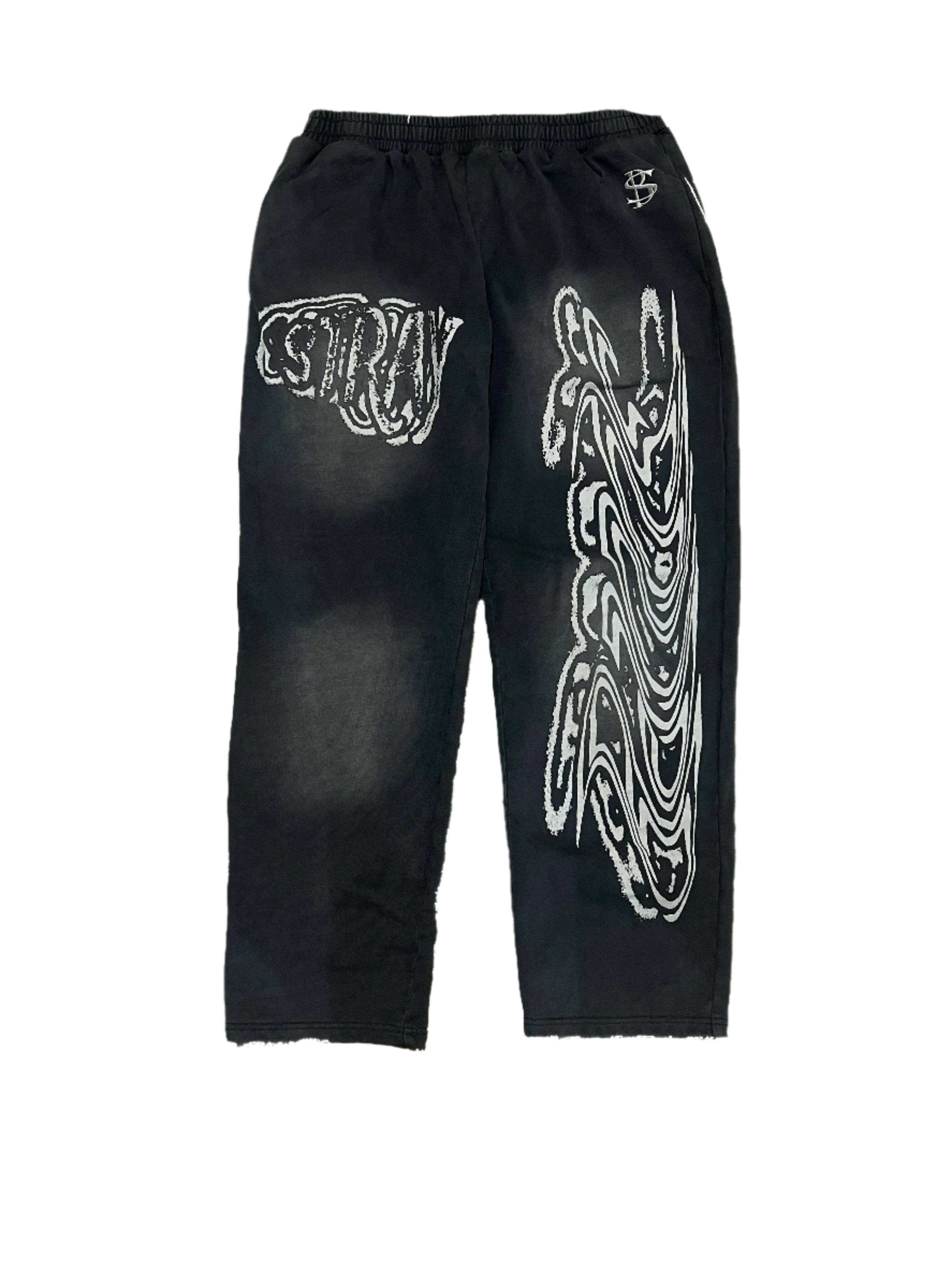 smoke grey straysweatpants