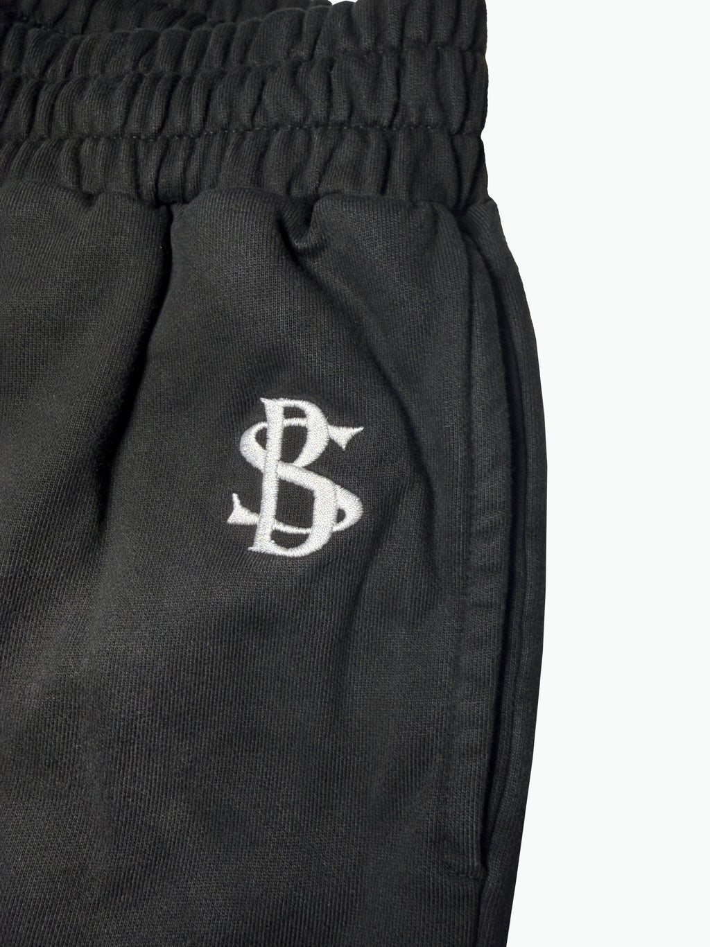 Jet black stray sweatpants