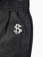 Jet black stray sweatpants